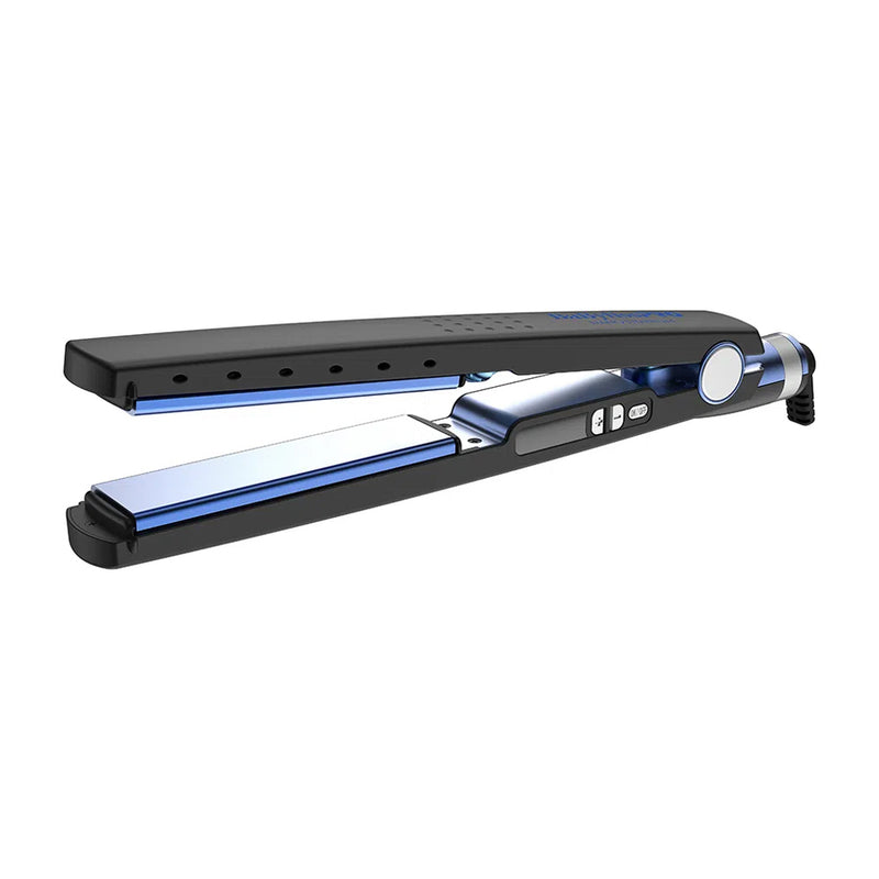 BaBylissPRO Combo Plancha Alisadora y Secador de Cabello | Nano Titanium | Ionico | 1.25" | Nano Black