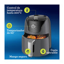 Oster Freidora de Aire | 4L | Bioceramic | Temporizador | Control de Temperatura | Gris