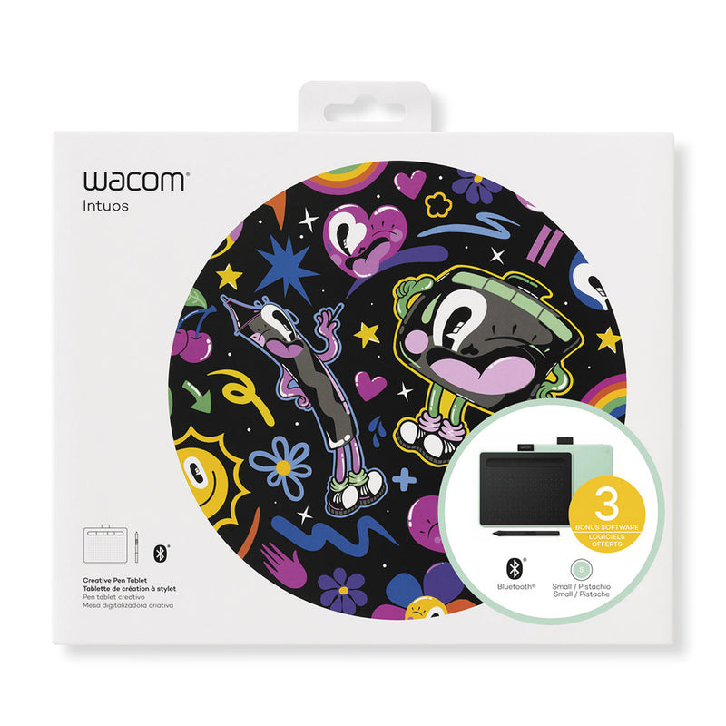 Wacom Intuos Creative Pen Tableta Digitalizadora Bluetooth | 4096 NDP | Small | Pistachio