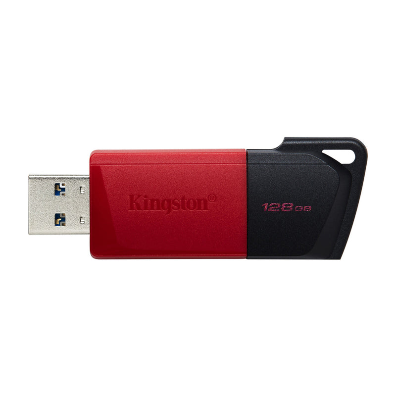 Kingston Memoria USB de 128GB | USB 3.2 | Negro Rojo