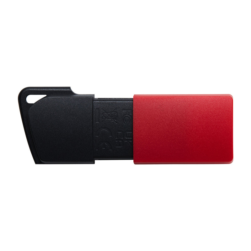 Kingston Memoria USB de 128GB | USB 3.2 | Negro Rojo