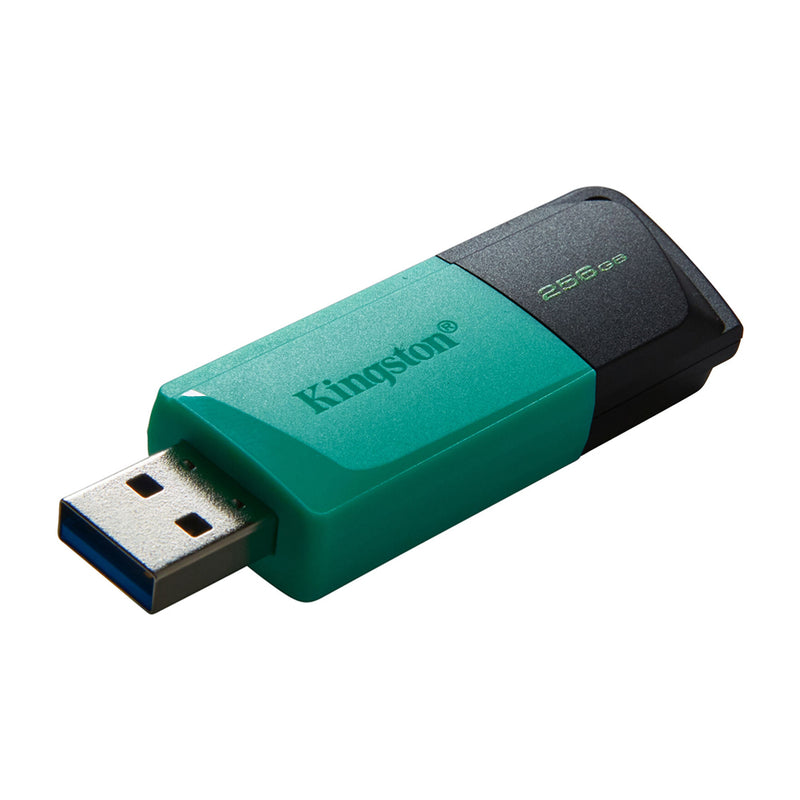 Kingston Memoria USB de 256GB | USB 3.2 | Negro Teal