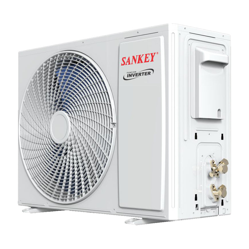 Sankey Aire Acondicionado Split Inverter 9,000 BTU | Enfriamiento Supremo | Silver Ion | Filtro de Carbon Activo | 220v