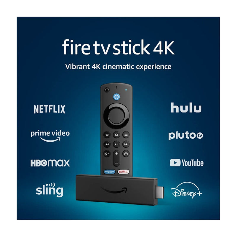 Amazon Fire TV Stick 4K Reproductor de Streaming | Incluye Control Remoto