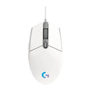 Logitech G203 Lightsync Mouse Gaming de Cable | RGB | 8000 DPI | Blanco