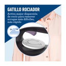 Oster Plancha de Ropa a Vapor | 30% Mas Cobertura | Punta de Precisión | Antiadherente | Sistema Anti-Calcificación | Morado Blanco