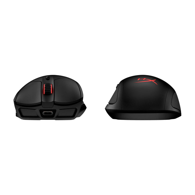 HyperX Pulsefire Dart Mouse Gaming Inalámbrico | RGB | Carga inalámbrica | 16,000 DPI | Negro