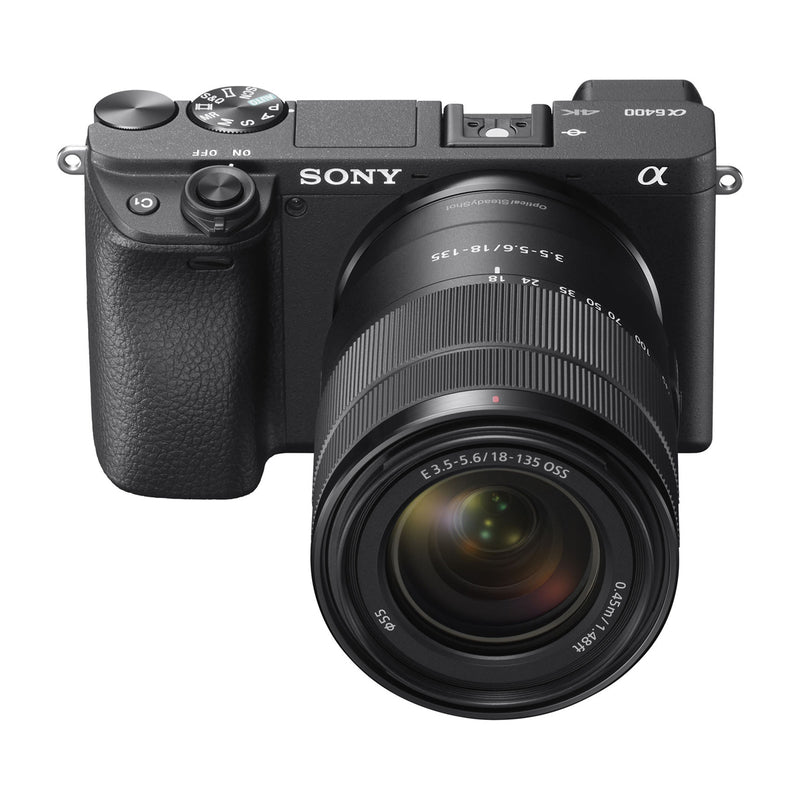 Sony a6400 Alpha Cámara Digital Mirrorless con Lente 18-135mm OSS | ILCE-6400M