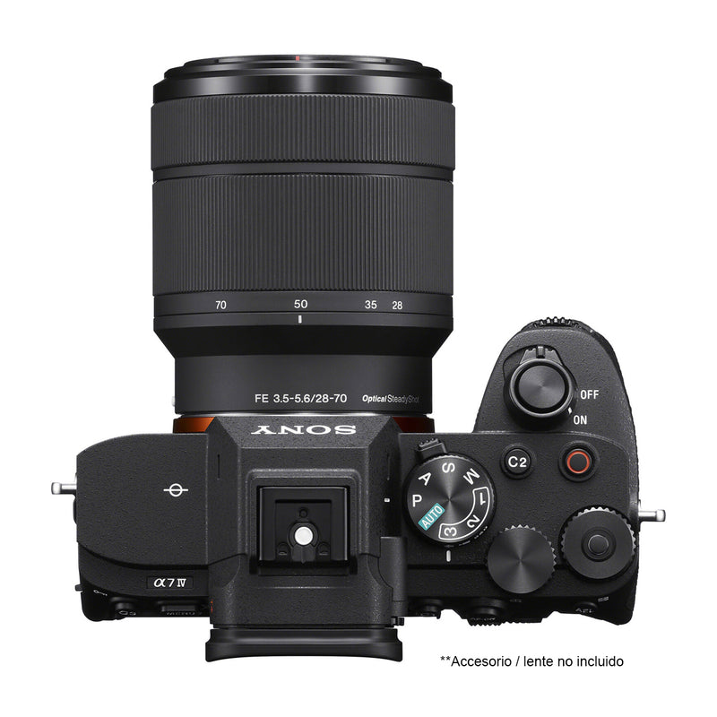 Sony a7 IV Alpha Cámara Digital Mirrorless Body | ILCE-7M4 | Full Frame