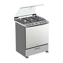 Whirlpool Estufa a Gas de Acero Inoxidable | Xpert Flamma | Xpert Cook | Ever Clean | Tapa | Plancha | 30" | 6 Quemadores