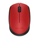 Logitech M170 Mouse Inalambrico | Rojo/Negro