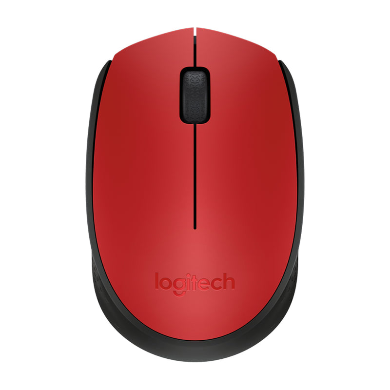 Logitech M170 Mouse Inalambrico | Rojo/Negro