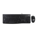 Logitech Teclado & Mouse | Plug & Play | Silencioso