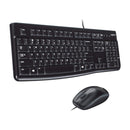 Logitech Teclado & Mouse | Plug & Play | Silencioso