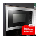 Sankey Microondas Empotrable de 1450W | 0.9p3 | Cocción Grill | Acero Inoxidable