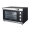 Sankey Horno Eléctrico de 55L | Parrillas Cromadas | Puerta de Vidrio | Rostizador | 1500W | Negro