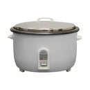 Sankey Olla Arrocera de 7.5L | Manijas Frescas al Tacto | Tapa Inoxidable | Interior Antiadherente | Blanco