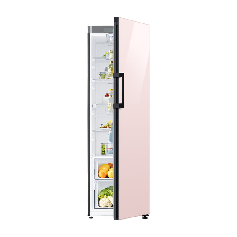 Samsung BESPOKE Refrigeradora de 1 Puerta Digital Inverter | Modulos Personalizables | All Around Cooling | Power Cool | Estantes Ajustables | 13.7p3 | Glam Pink