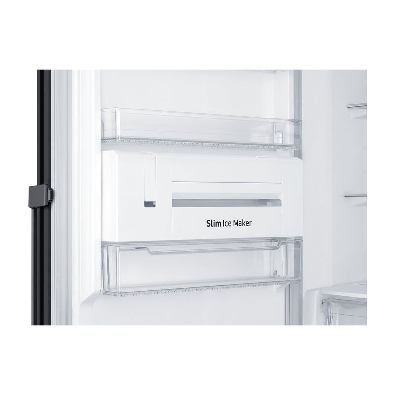 Samsung BESPOKE Congelador Vertical de 1 Puerta Digital Inverter | Modulos Personalizables | All Around Cooling | Power Freeze | Slim Ice Maker | 11.4p3 | Clean White