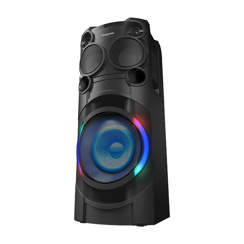 Panasonic TMAX Equipo de Sonido | 1200W | AIRQUAKE BASS | DJ Play | Karaoke | Luces LED | Bluetooth