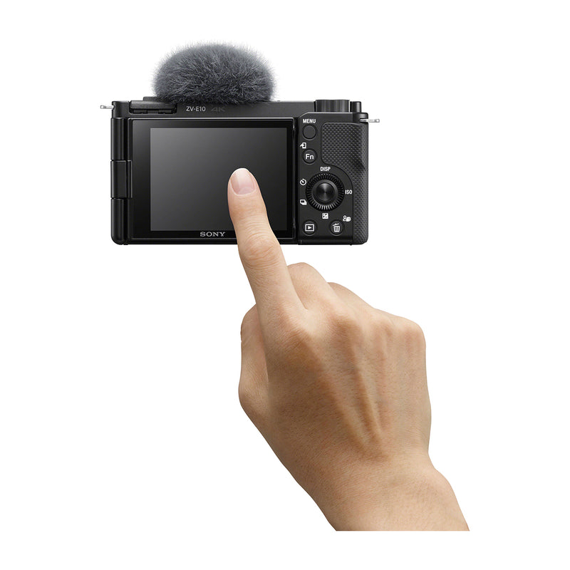 Sony Alpha ZV-E10  Cámara Vlog con lente intercambiable sin