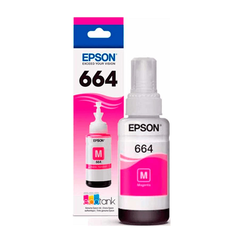 Epson T664 M Botella de Tinta | Magenta