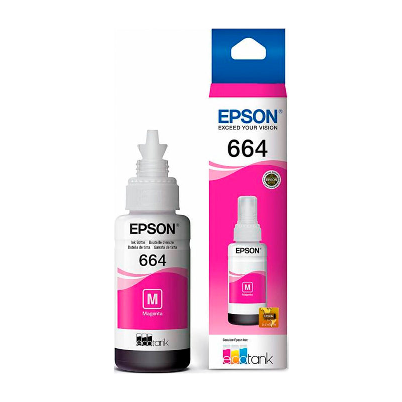 Epson T664 M Botella de Tinta | Magenta