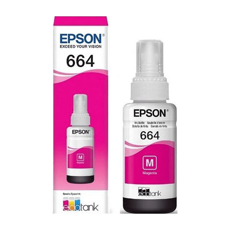 Epson T664 M Botella de Tinta | Magenta