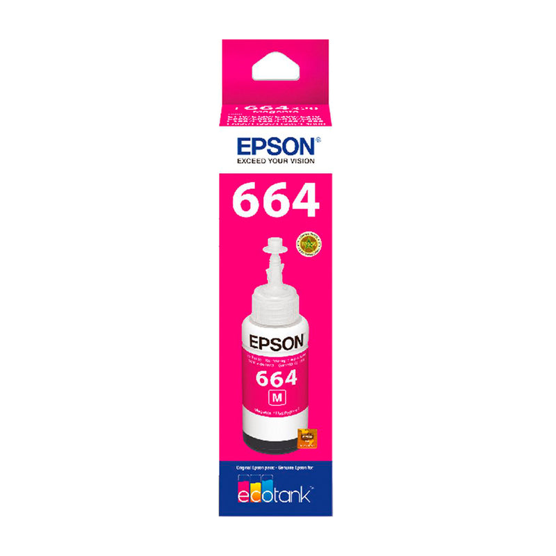 Epson T664 M Botella de Tinta | Magenta