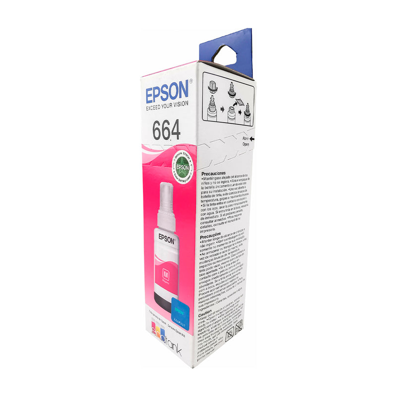 Epson T664 M Botella de Tinta | Magenta