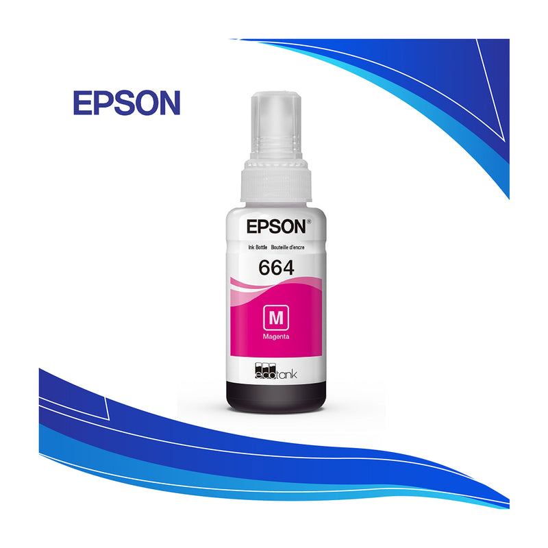 Epson T664 M Botella de Tinta | Magenta