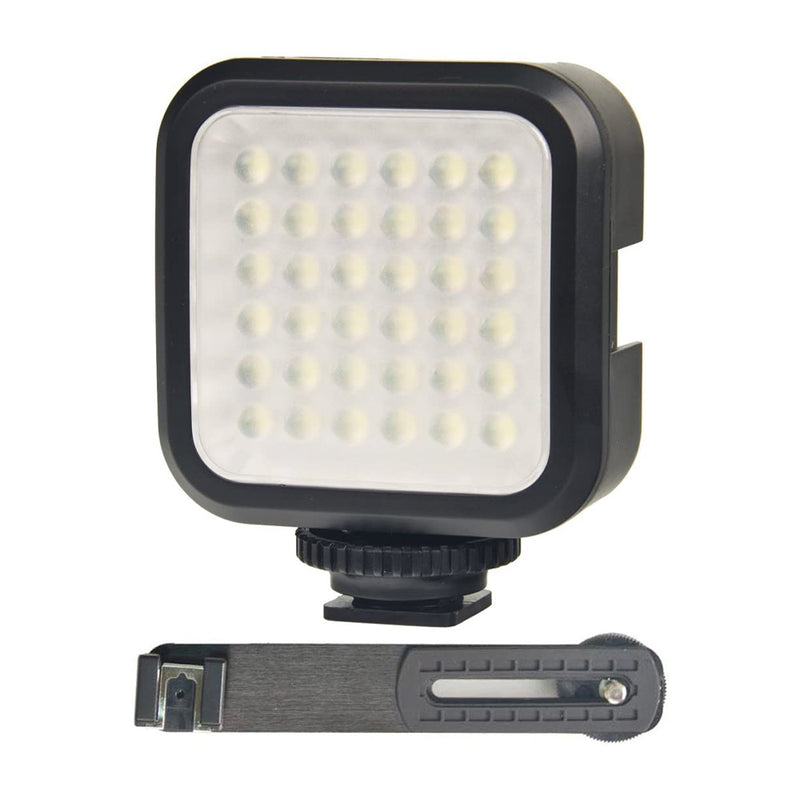 Bower Luz LED Compacta de Video con Soporte/Bracket