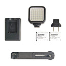 Bower Luz LED Compacta de Video con Soporte/Bracket