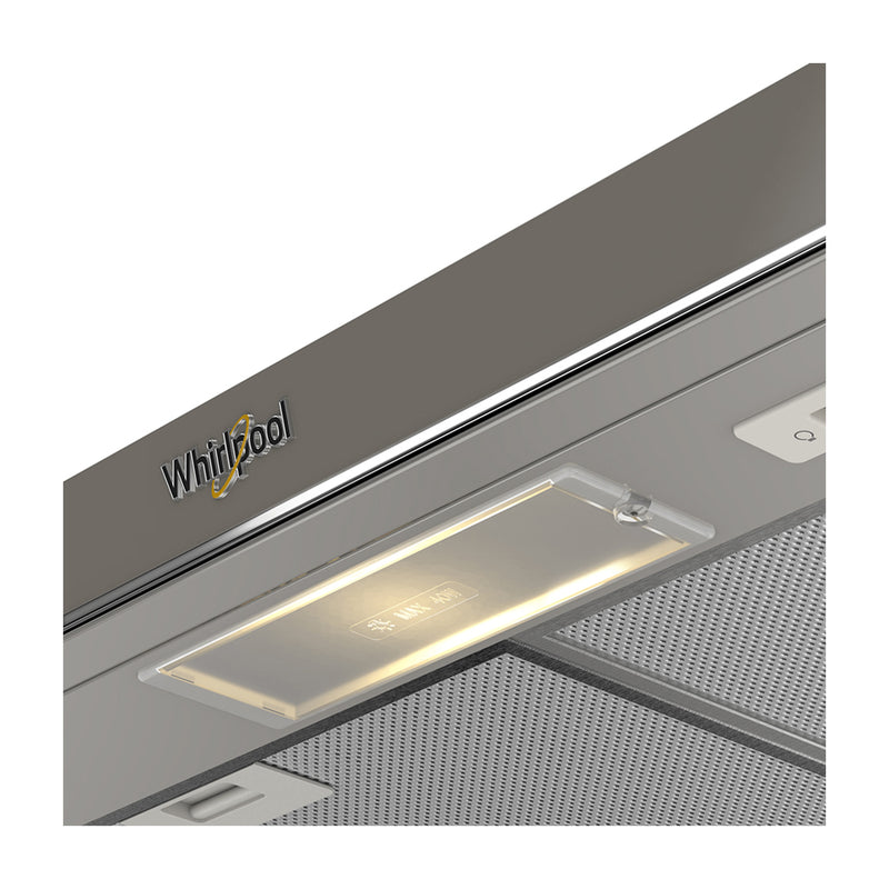 Whirlpool Extractor de Grasa de 76cm | Tipo Compacto | 3 Velocidades | Filtro de Aluminio | Filtro de Carbon Activo