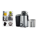 Sankey Extractor de Jugo | 500ml | Colector de Pulpa | Alta Potencia | 600W | Negro Plateado