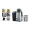 Sankey Extractor de Jugo | 500ml | Colector de Pulpa | Alta Potencia | 600W | Negro Plateado