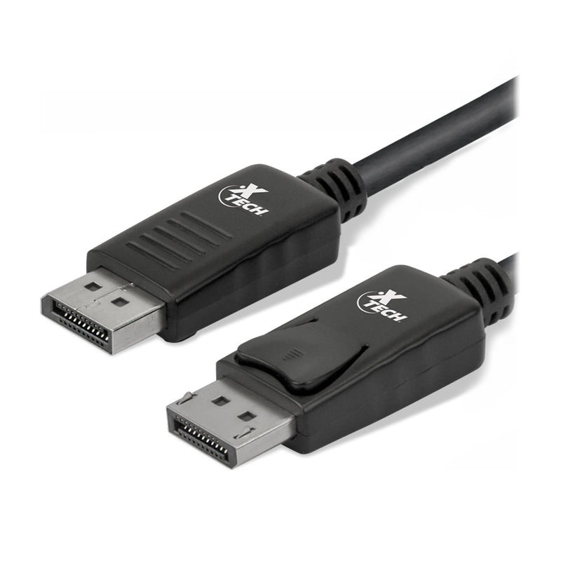 XTech Cable con DisplayPort Macho a DisplayPort Macho