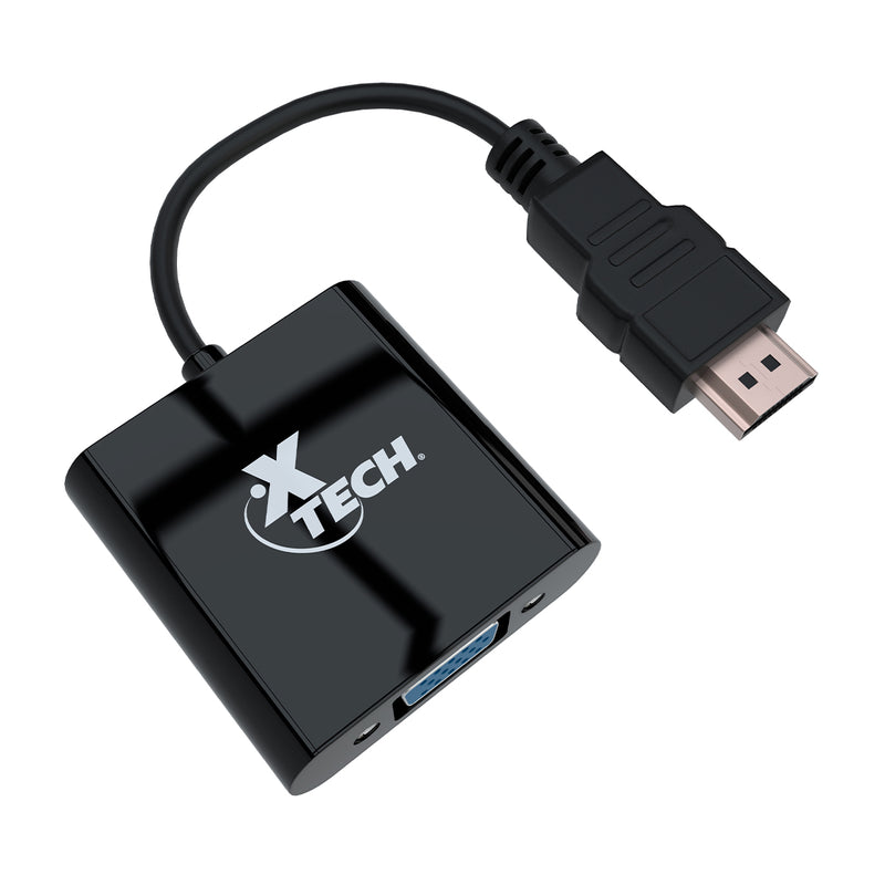 XTech Adaptador HDMI Macho a VGA Hembra